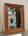 Lustro DECORATIVE TEAK 70x50 