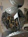 Nowoczesne lustro dekoracyjne 100x100 