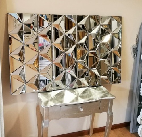 Dekoracja lustrzana ścienna 120x75