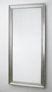 Lustro do przedpokoju srebrne 180x80