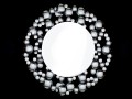 Dekoracyjne lustro diament 100x100- SMAZAdesign
