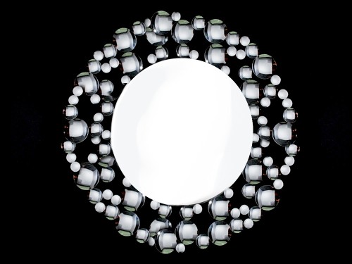 Dekoracyjne lustro diament 100x100- SMAZAdesign