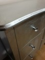 Komoda srebrna 80x75x35