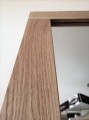 Lustro do przedpokoju z ramą dąb naturalny 180x60