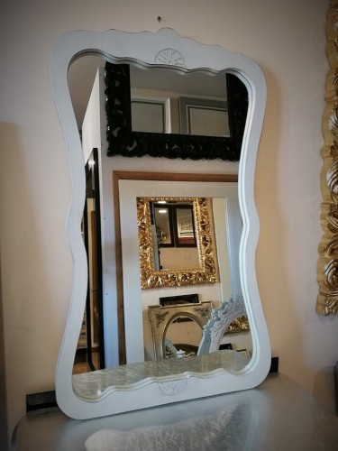 Śliczne prowansalskie lustro 92x55 